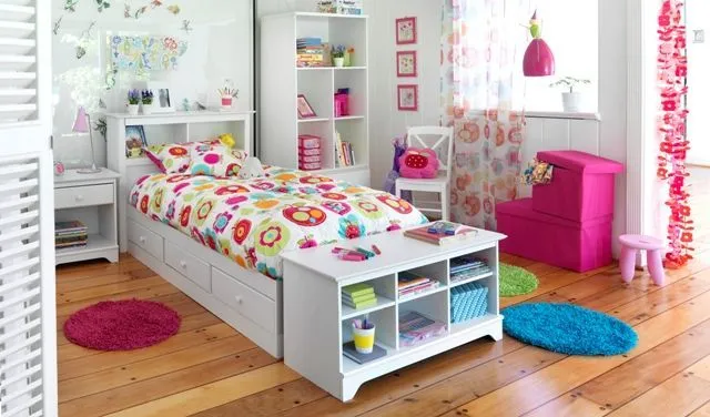 Dormitorio niña #Muebles #Pieza #Cama | Mi Proyecto | Pinterest