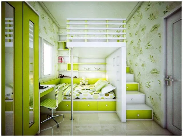 DORMITORIO VERDE LIMON : DORMITORIOS: decorar dormitorios fotos de ...