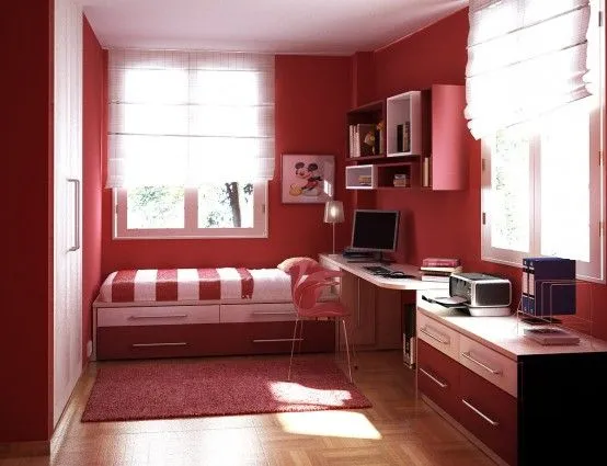 Dormitorios Color Rosa Para Adolescentes | Ideas para decorar ...