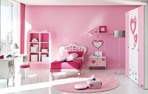 Dormitorios Color Rosa Para Niñas | Ideas para decorar, diseñar y ...