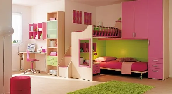 Dormitorios Color Rosa para Niñas y Jóvenes | Decoración