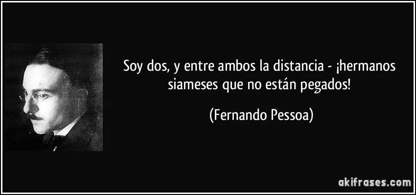 Soy dos, y entre ambos la distancia - ¡hermanos siameses que no ...