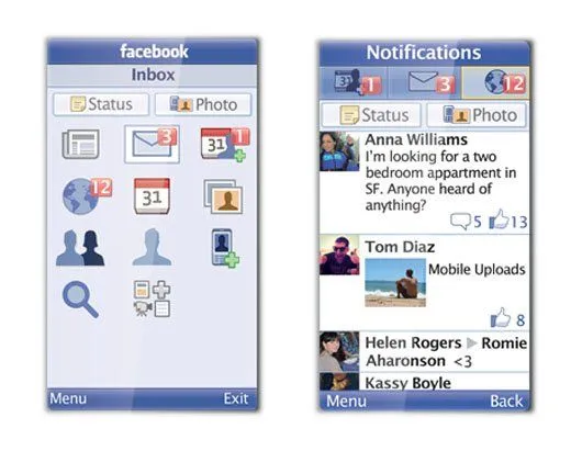Download Facebook Java Based Mobile App