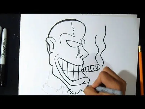 Download Video Cómo Dibujar Personaje Con Cigarro Graffiti Wizard ...