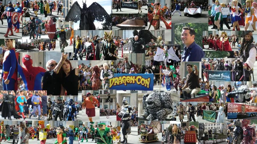 Dragon Con 2012 Parade Collage by *KwongBee-Arts on deviantART