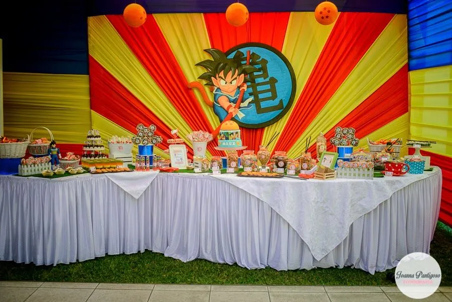 Dragon Ball - Decoración de fiestas infantiles - Fiinu Fiestas ...