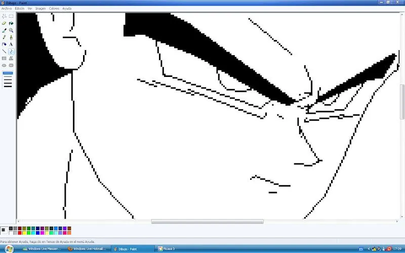 Dragon ball Z - dibujo en Paint - Taringa!