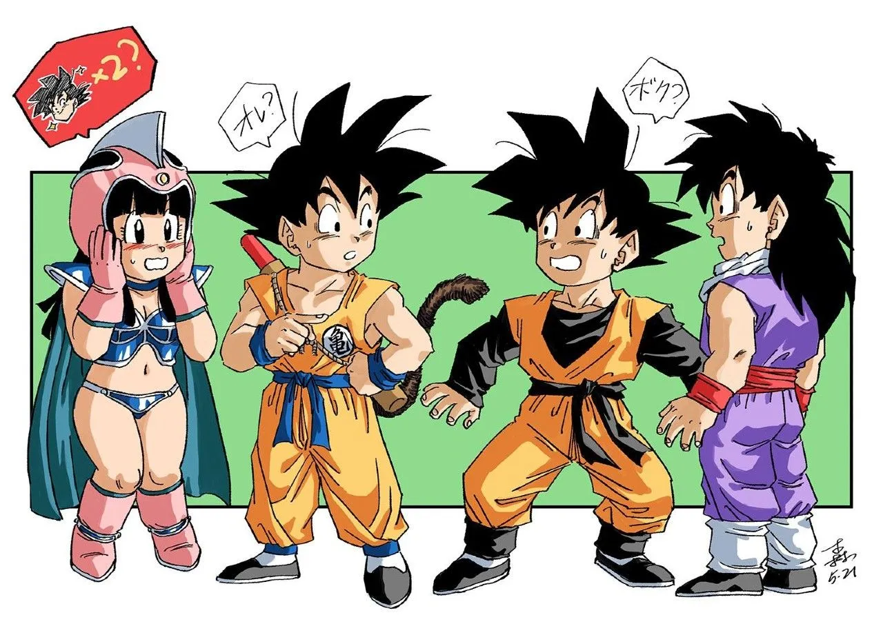 Dragon Ball: Fanart reúne a Goku, Gohan, y Goten en sus versiones de niño -  Senpai