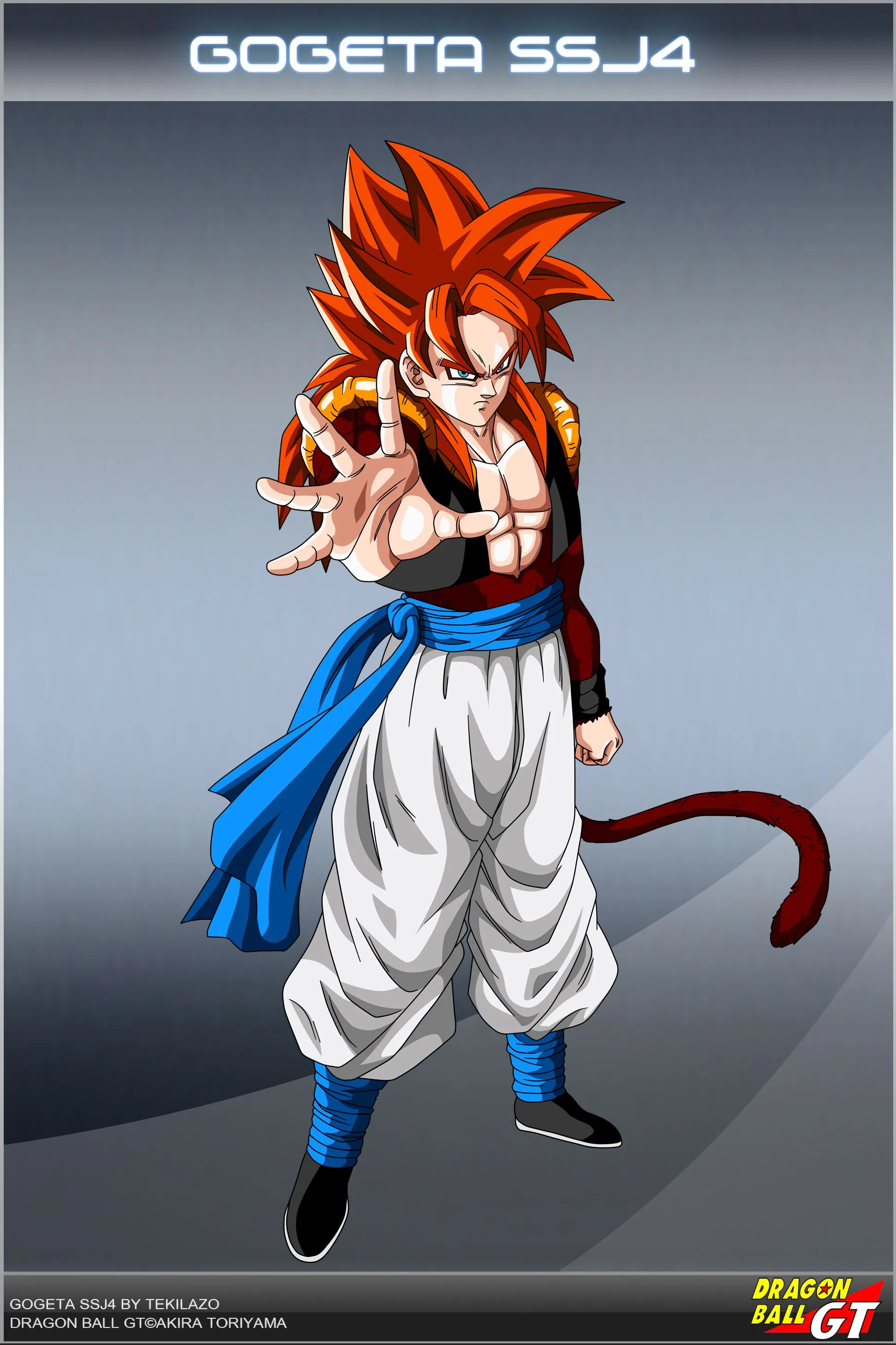 Dragon Ball GT - Gogeta SSJ4 by DBCProject on DeviantArt