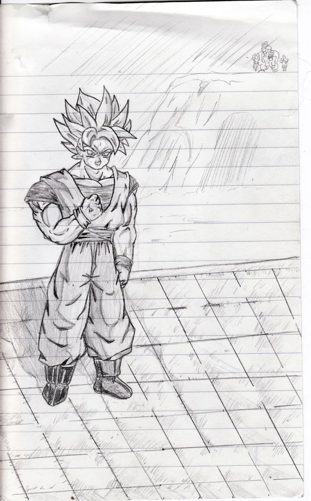 dragon ball z imagenes increibles - dibujo a mano - Taringa!