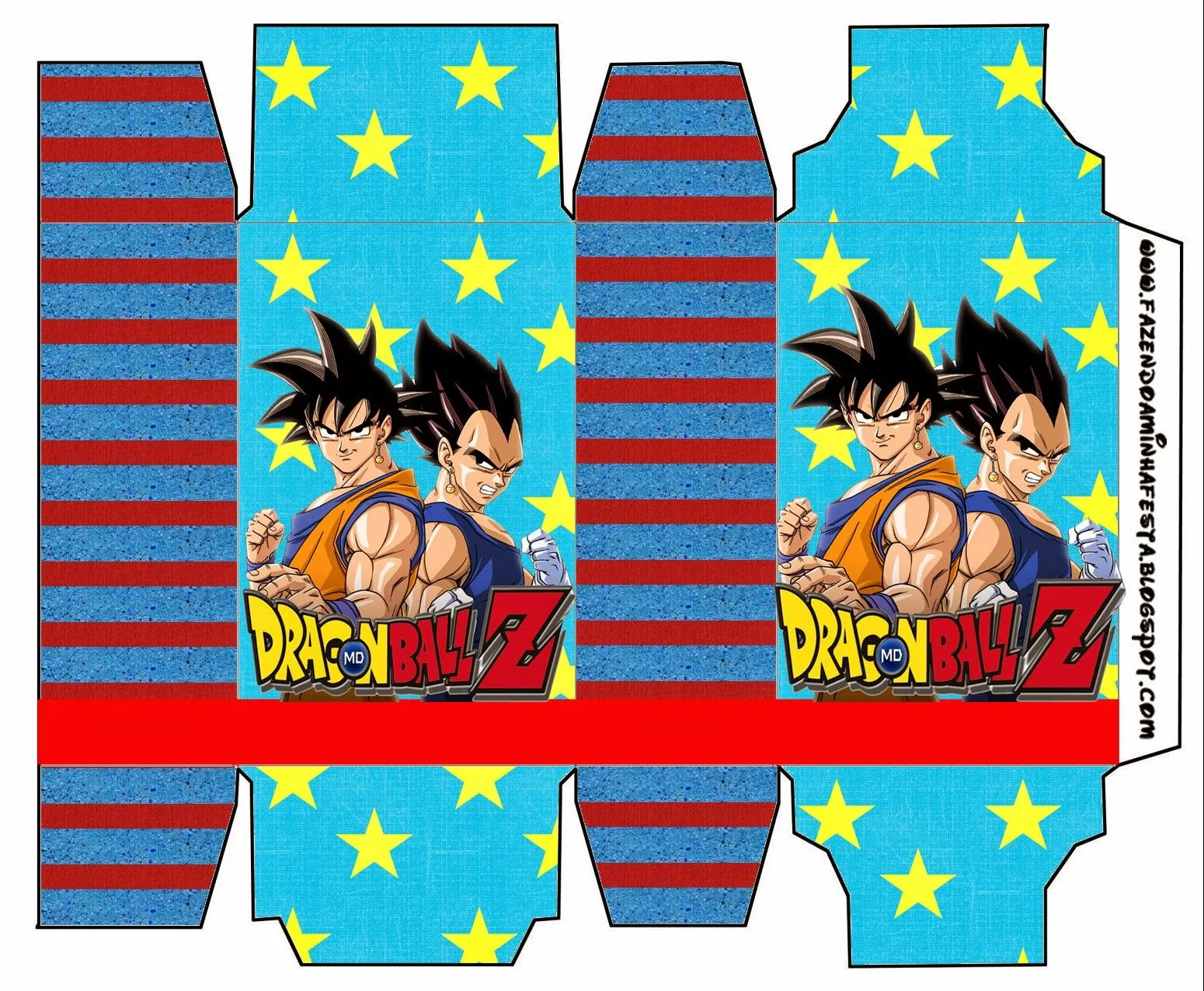 Dragon Ball Z: Cajas para Imprimir Gratis. | Ideas y material ...