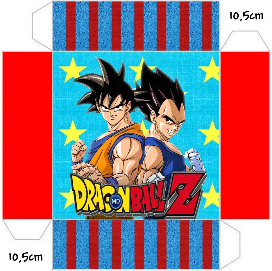 Dragon Ball Z: Cajas para Imprimir Gratis. | Ideas y material ...