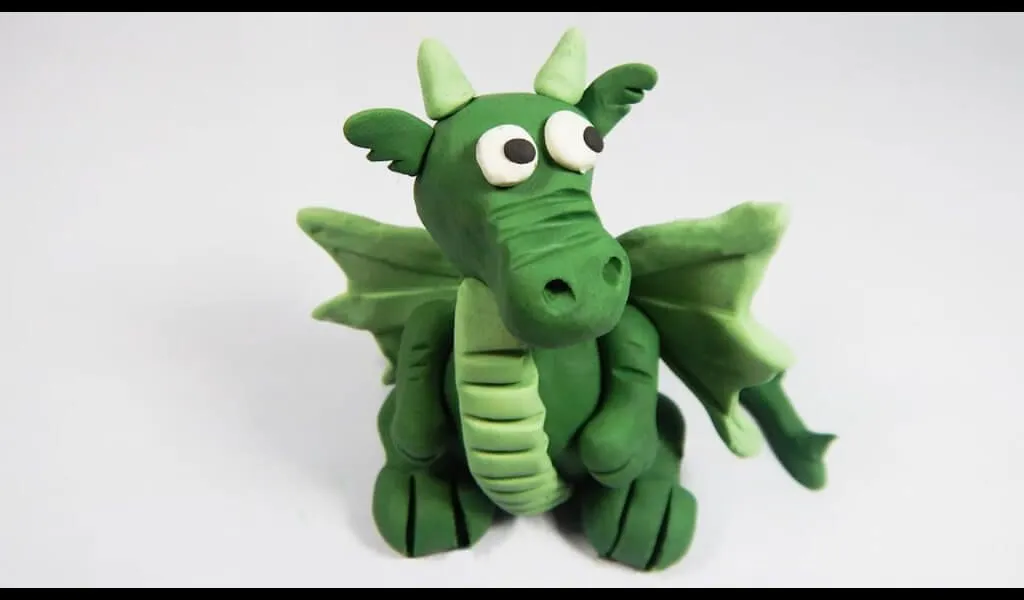 Cómo hacer un dragón de plastilina