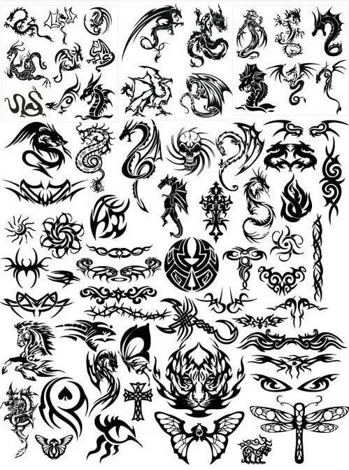 Macon's Blog: disenos tatuajes dragon