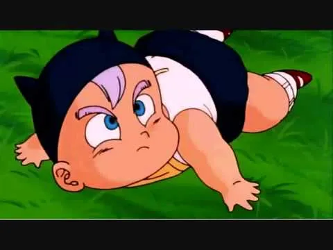DragonBall Z - Baby Trunks Learns How To Walk [Little Trunks ...