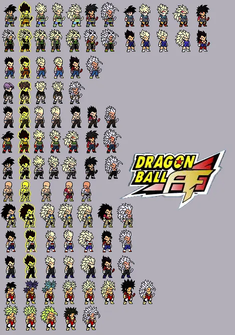 DragonBall GT Cast and DBZ AF by DragonSoul2004 on DeviantArt
