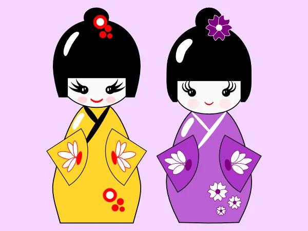 Drawing a Kokeshi Doll — a tutorial for inkscape beginners ...