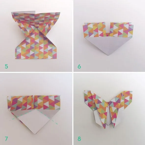 Dreams and Paper: Tutorial - Cómo plegar una mariposa