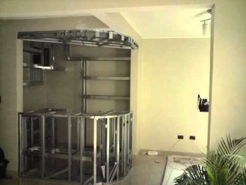 TRABAJO CON DRYWALL - YouTube