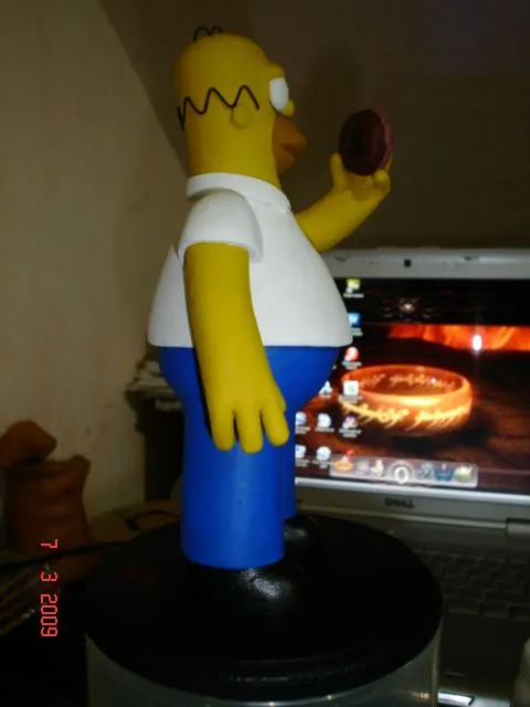 Homero Simpson | Figuras de plastilina