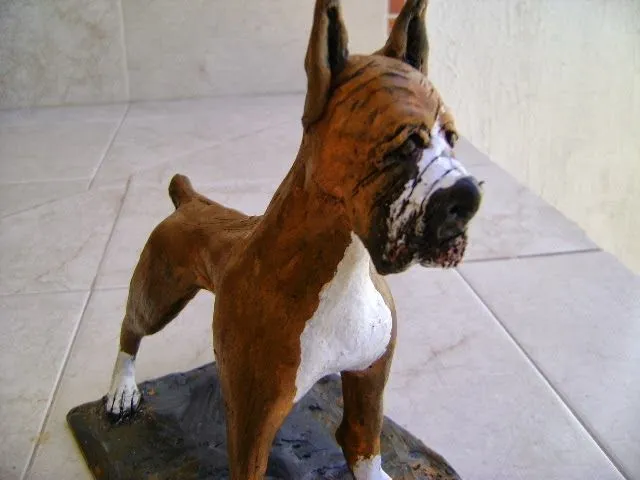 Duddy Cool: Boxer, perro de plastilina