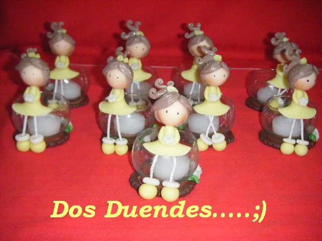 Dos Duendes - creaciones en porcelana fria