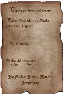 Los duendes y hadas de Ludi: Fiesta de Piratas.