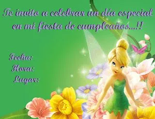 Los duendes y hadas de Ludi: Fiesta temática Campanilla