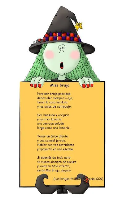 Los duendes y hadas de Ludi: Recursos para halloween ( poesias ...