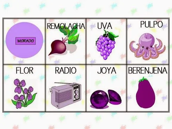 LOS DUENDES DEL PIO BAROJA: COLOR VIOLETA-MORADO