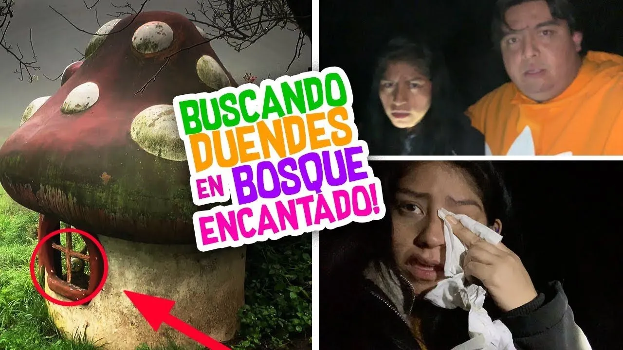 DUENDES REALES a MEDIA NOCHE en BOSQUE ENCANTADO 