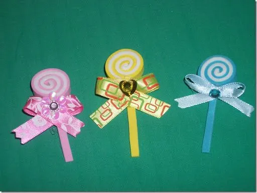 Un dulce broche de goma eva | iocreativo Ideas para regalar