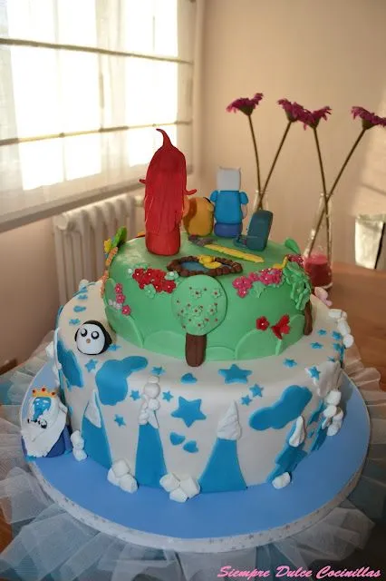 Siempre Dulce Cocinillas : Tarta Hora de aventuras