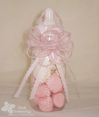 Biberon para baby shower - Imagui