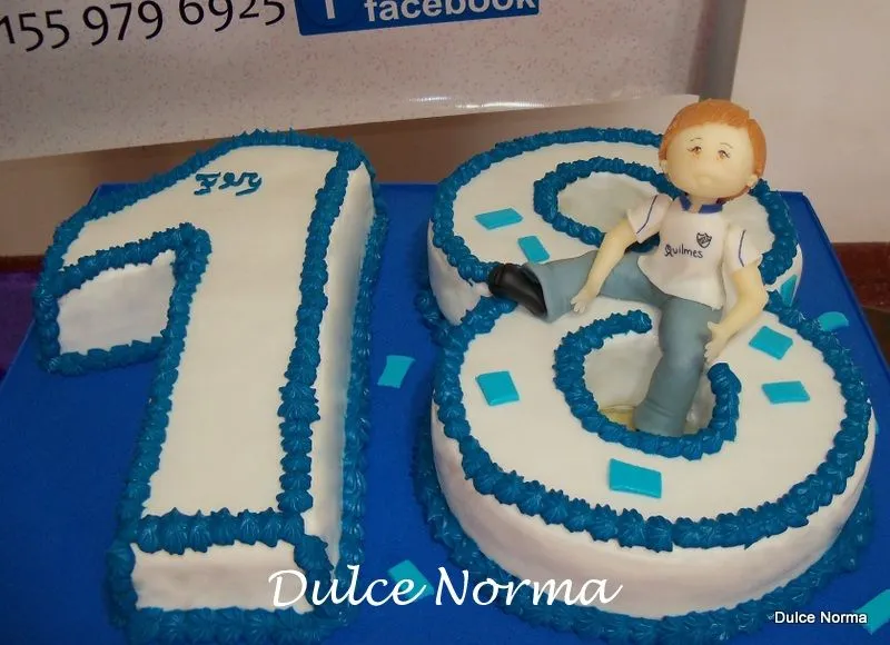 Dulce Norma Pastelería Artesanal: Torta 18 años