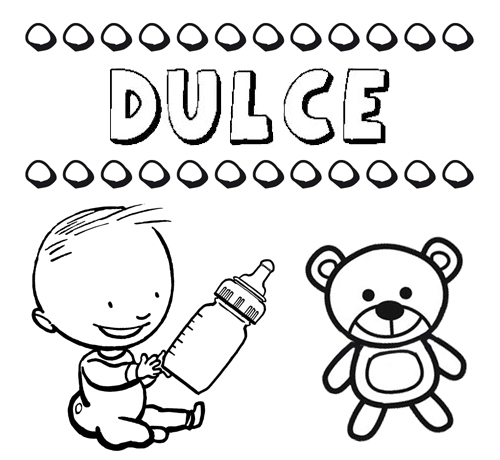 DIBUJOS PAN DULCE Colouring Pages (page 2)