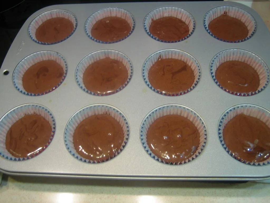 Dulce pecar...: "CUPCAKES" DE CHOCOLATE