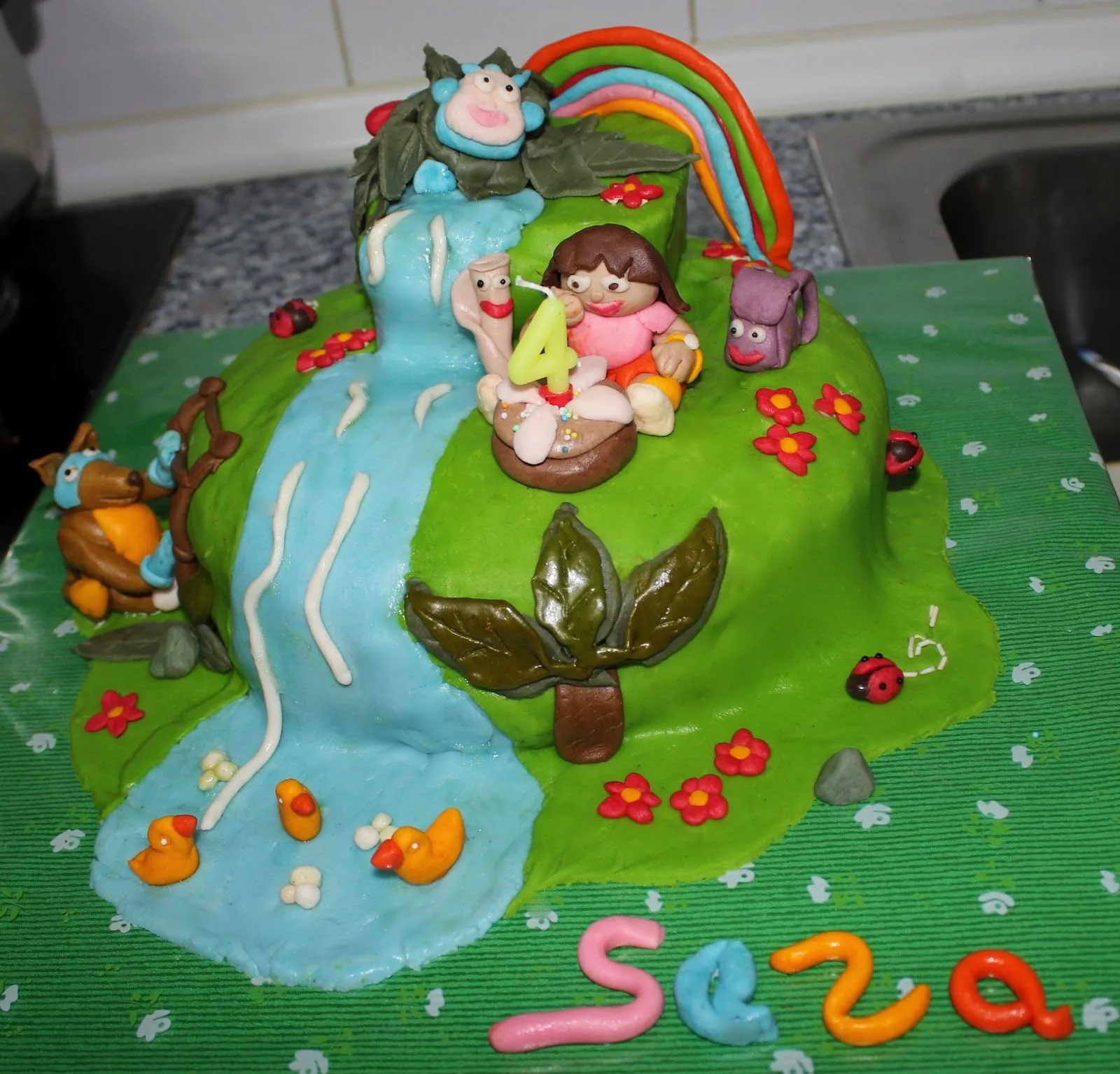 Dulce Sorpresa Sanlúcar: Tarta dora la exploradora para el cuarto ...