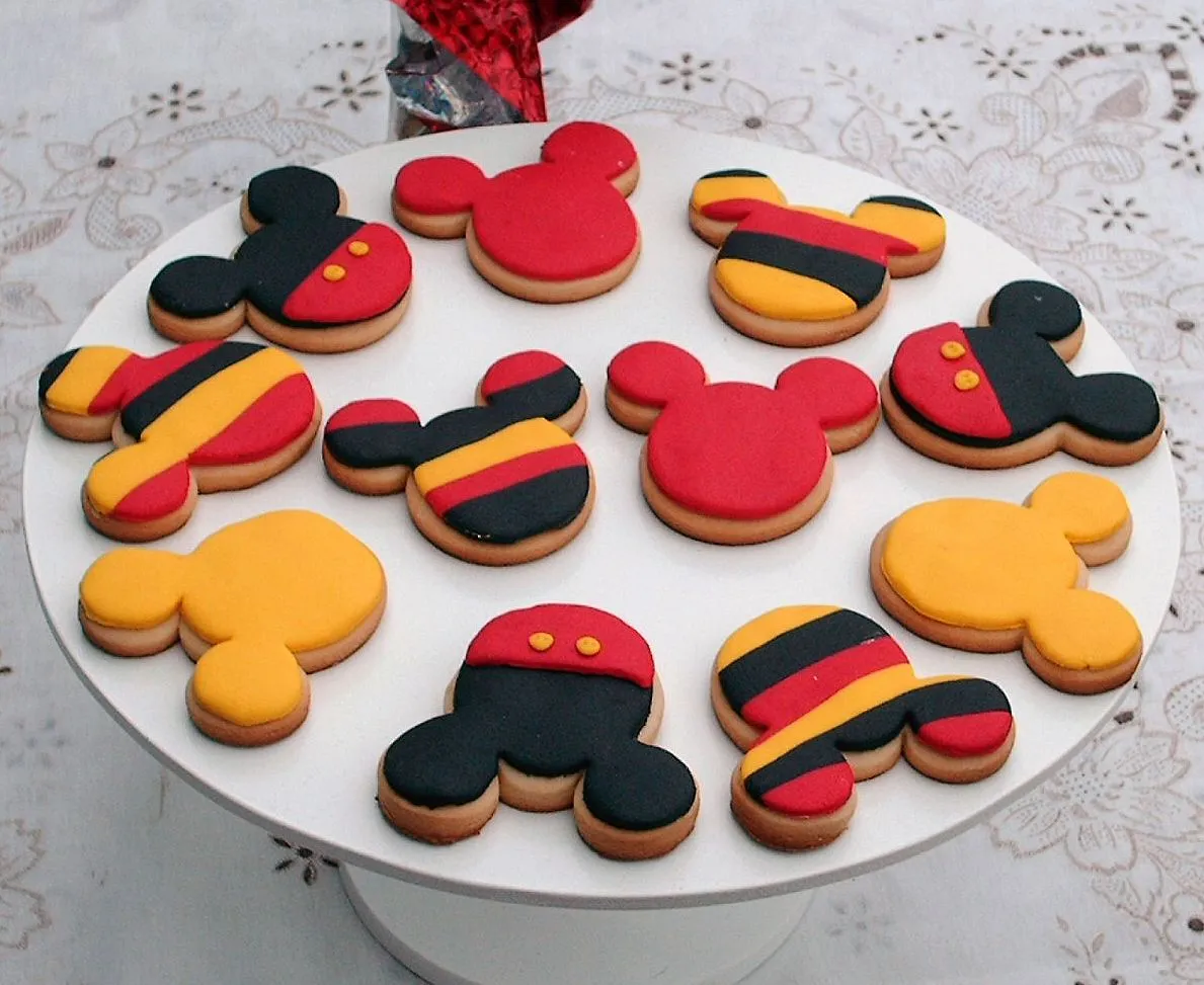 Dulce Sortilegio: Galletas decoradas Mickey Mouse