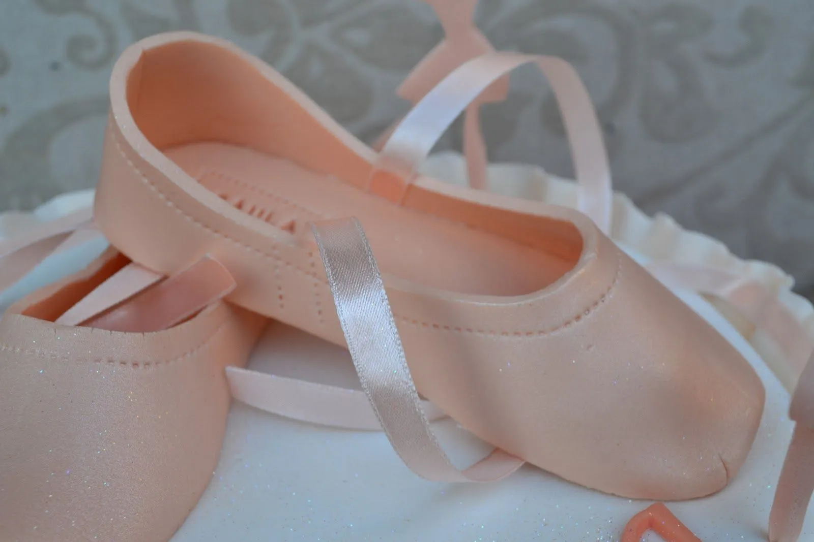 Dulcemielcake Repostería Creativa: TARTA ZAPATILLAS BALLET PARA ...