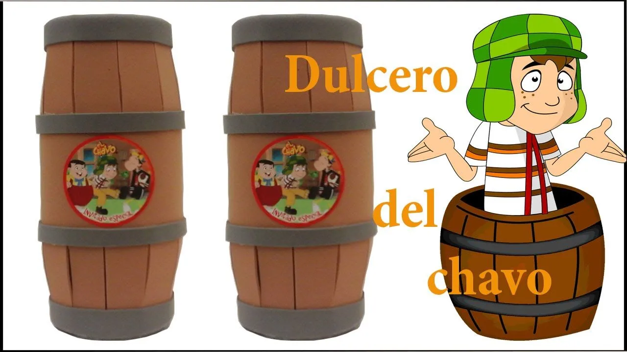 COMO HACER DULCERO DEL CHAVO DEL OCHO - YouTube