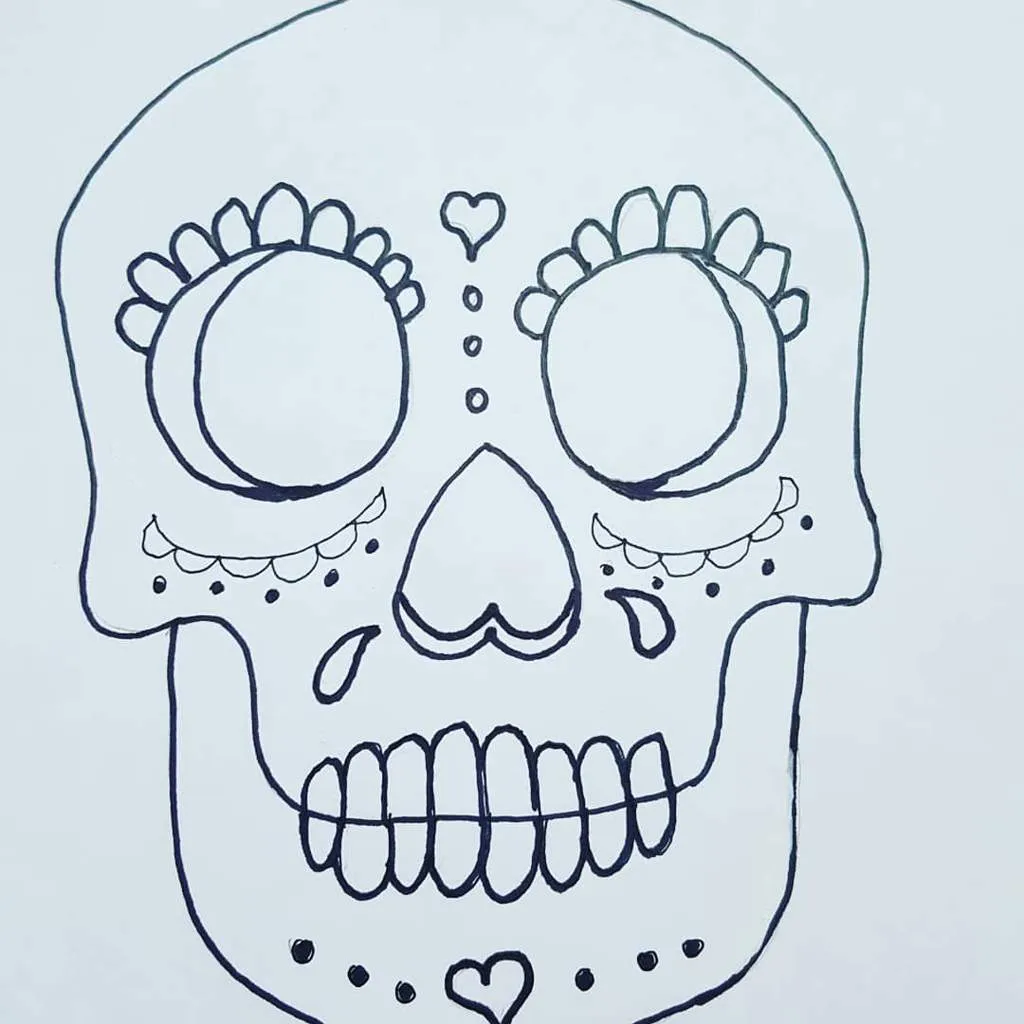 Dulcero de foami en forma de Catrina | Manualidades Amino