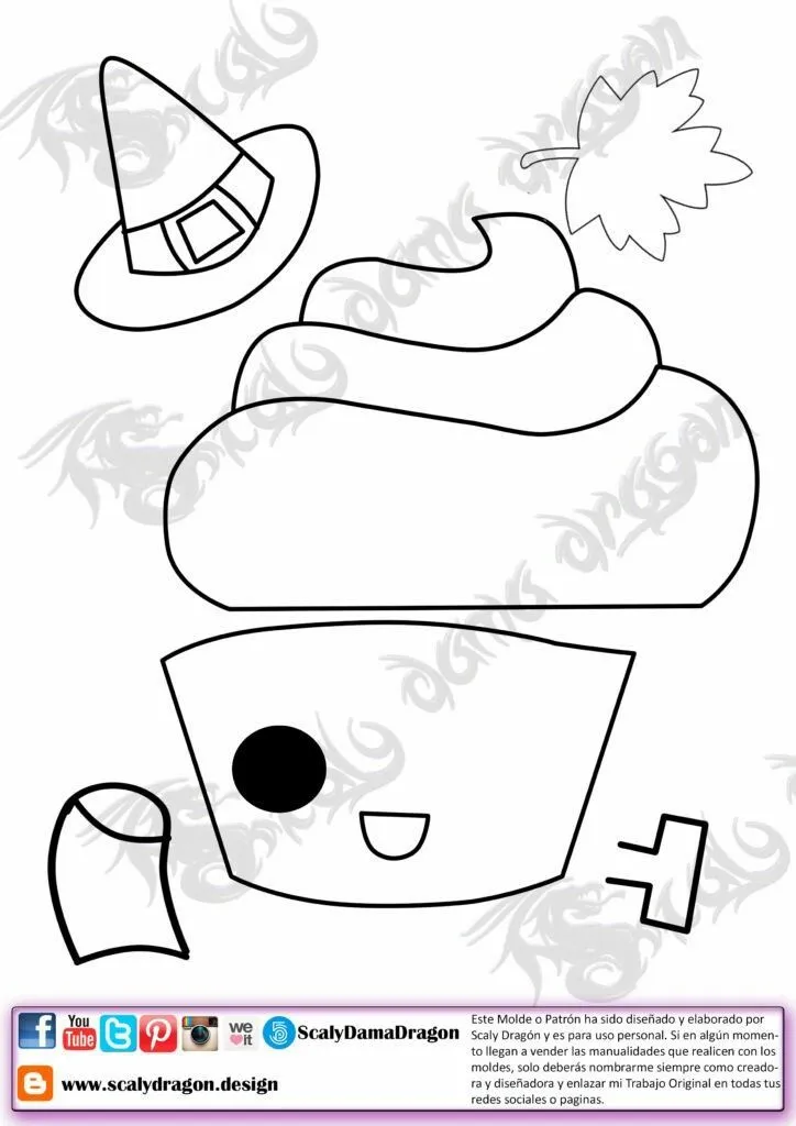 Dulcero halloween molde | Dulceros, Halloween, Como hacer piñatas