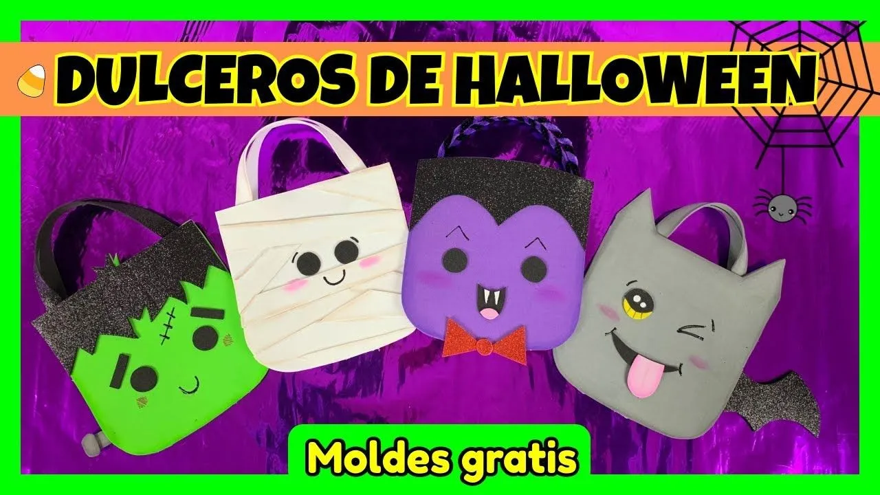 COMO HACER DULCEROS DE HALLOWEEN | CREATIVA OFFICIAL