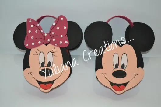 Dulceros de Minnie y Mickey Mouse… | Yuliana Creations...