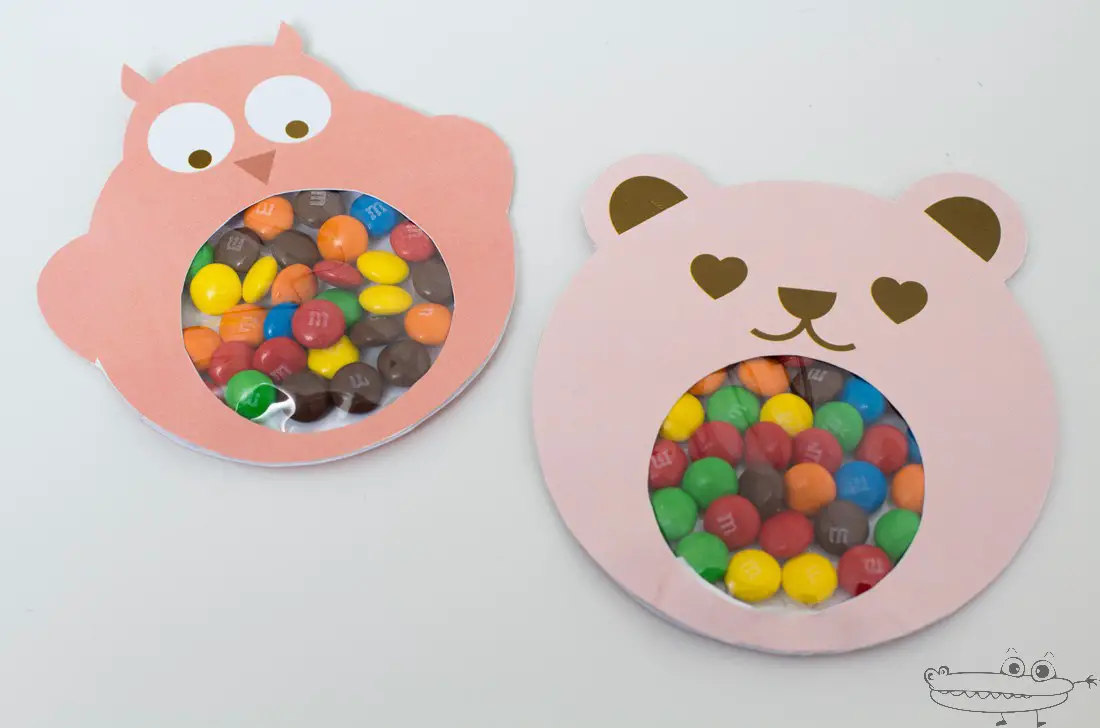 Dulceros para San Valentín para imprimir gratis -Manualidades Infantiles