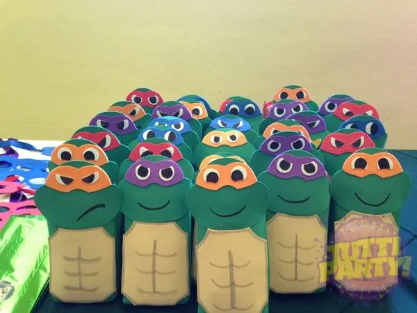 Dulceros de tortugas ninja - Imagui