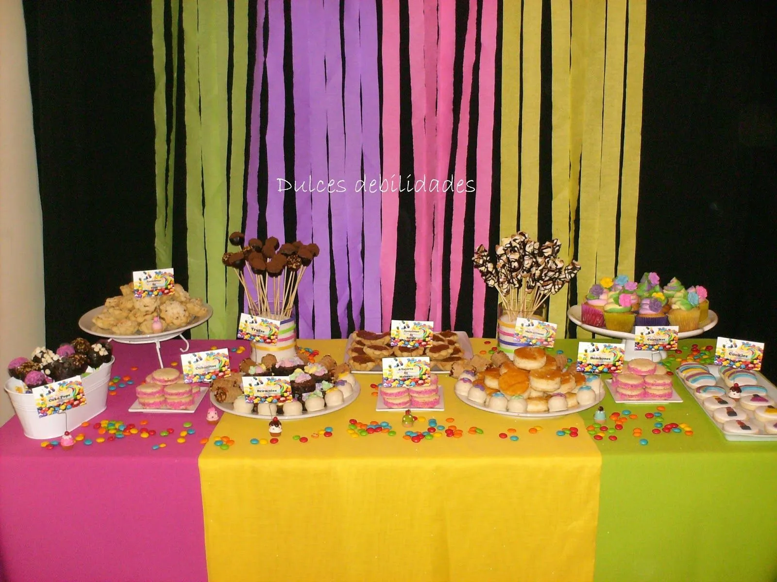 Dulces debilidades,Catering de mesas dulces Ambientadas: EL SÁBADO ...