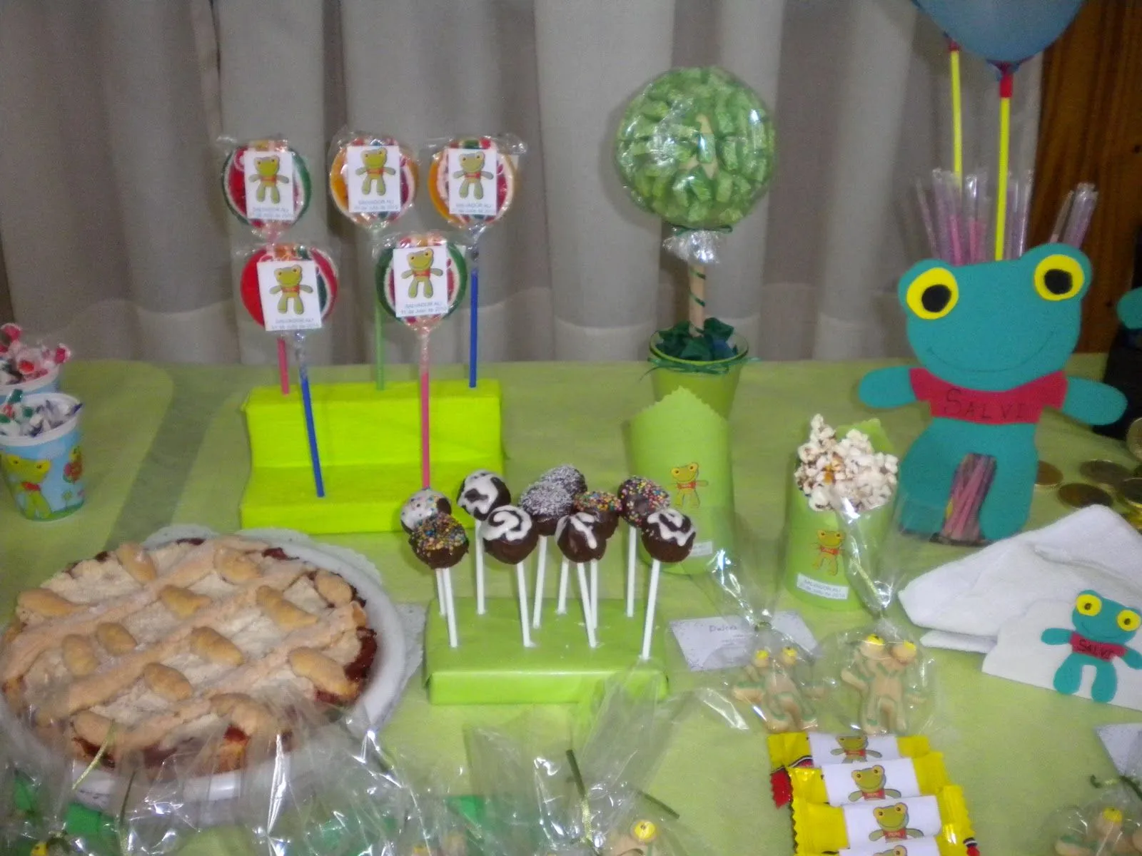 Dulces Eventos: TEMATICA SAPO PEPE