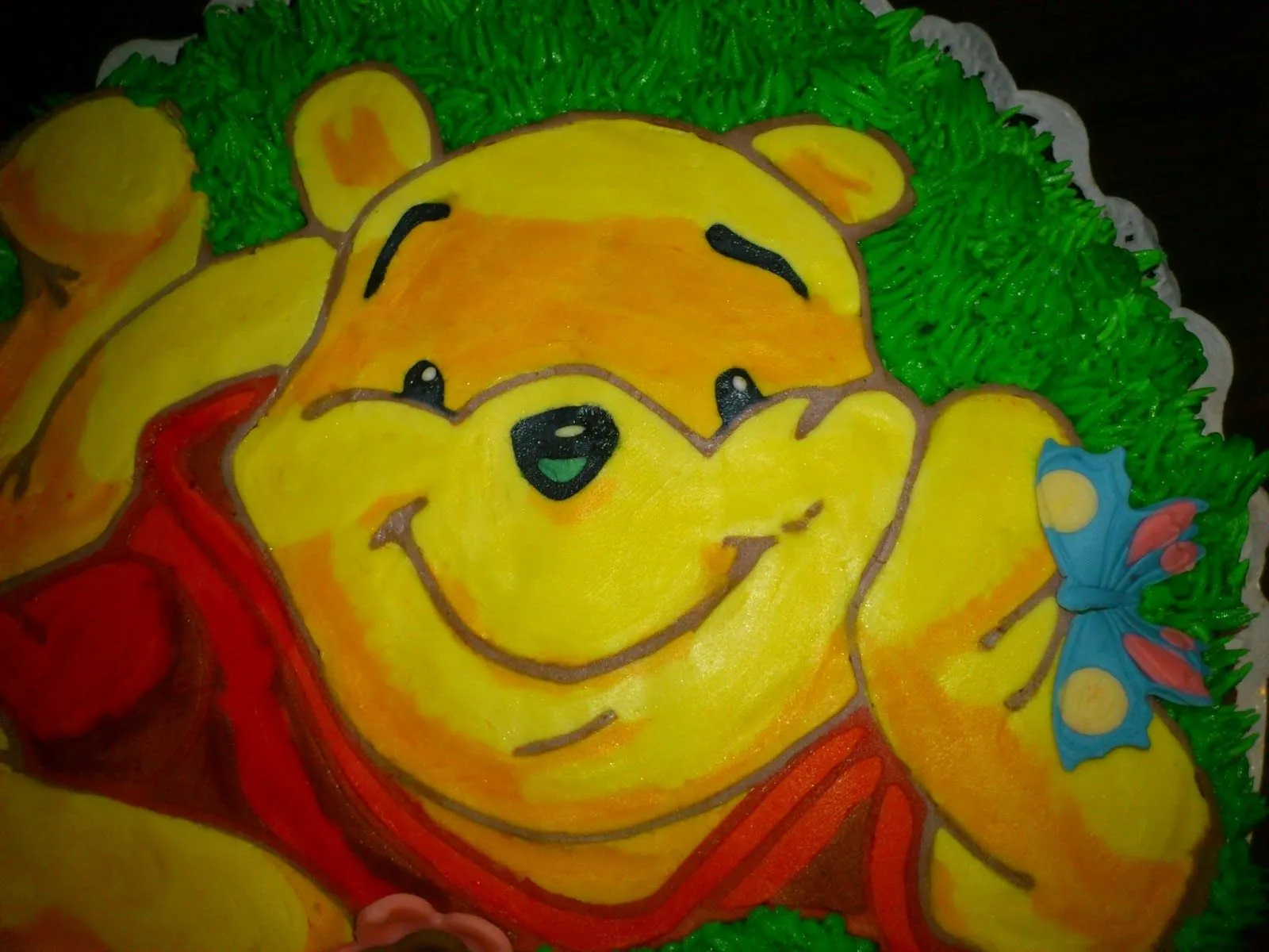 Dulces Kamaia: Tarta Winnie de Pooh para un 1º Añito!!